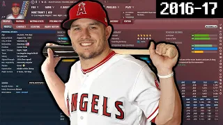 I reset MLB to 2012 and created an alternate universe (2016-17)