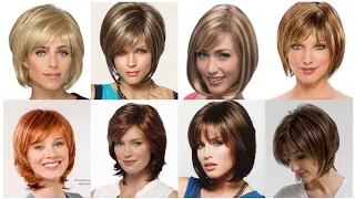 80+ Most Synthetic & shiny straight Bob haircuts for professional women's #trending #bobhaircut