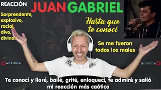CANTANTE ESPAÑOL REACCIONA A Hasta que te conocí Juan Gabriel -cambia mi estado de ánimo al instante