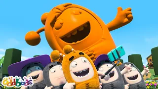 Statue of Slicky! | BEST Oddbods Full Episode Marathon | 2023 Funny Cartoons for Kids