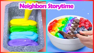 😓 Neighbors Storytime 🌈 Satisfying Ice Cream Cake Decorating For You