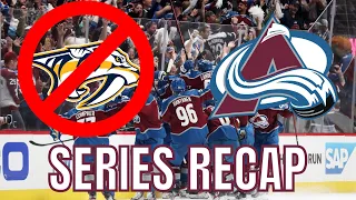 Avalanche vs Predators Series Recap