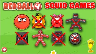 RED BALL 4 vs SQUID GAME