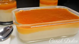 CREAMY DESSERT WITHOUT EGG WITHOUT OVEN AND READY IN 3 MINUTES EASY AND ECONOMIC