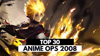 Top 30 Anime Openings of 2008