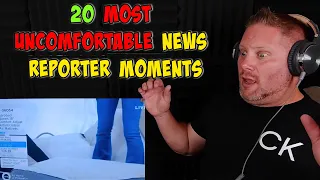 20 MOST UNCOMFORTABLE NEWS REPORTER MOMENTS - REACTION