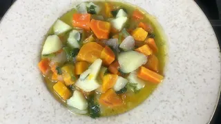 Healthy Vegetable Potato Soup Heals My Stomach Like Medicine
