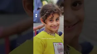 Palestinian child describes Gaza under Israeli bombardment |AJ #shorts