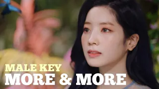 [KARAOKE] More & More - TWICE (Male Key) | Forever YOUNG