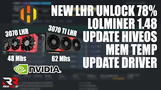 UNLOCK GPU LHR 78% LOLMINER 1.48