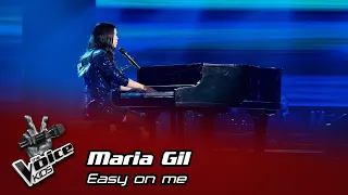 Maria GIl - "Easy On Me" | Prova Cega | The Voice Kids