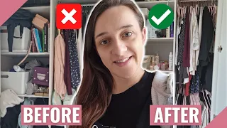 HUGE WARDROBE DECLUTTER & ORGANISE | MASSIVE CLOSET CLEAR OUT | ORGANISE WITH ME | MrsWendyJayne