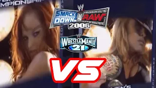 Wwe Svr 06 PSP Texture Attire Trish Stratus Vs Christy Hemme WrestleMania 21