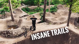 MOST INSANE MTB DIRT JUMP TRAILS IN SCANDINAVIA!! (Roadtrip has begun!)