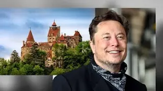 Imagini exclusive cu coloana de securiate a lui Elon Musk, ajunsă la Castelul Bran!