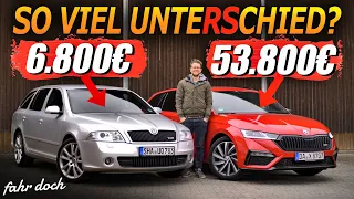 GEBRAUCHT vs NEU | SKODA OCTAVIA RS COMBI II vs IV Vergleich | Fahr doch