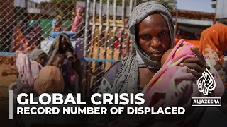 2023 global displacement crisis: Record 76 million people forced from homes