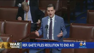 Rep. Matt Gaetz, other Republicans propose to stop sending aid to Ukraine