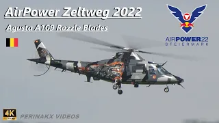 Agusta A109 Razzle Blades ▲ Belgian Air Component 🇧🇪 ▲ AirPower Zeltweg 2022