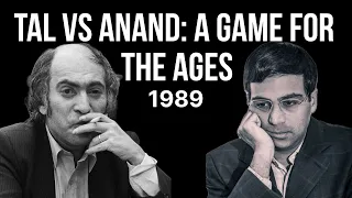 chess clash: tal vs. anand 1989 - who will reign supreme?#youtube #chess #chesstactics