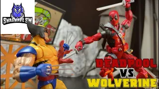 Deadpool & Wolverine Stop Motion - Wolverine vs Deadpool (Epic Fight Animation)