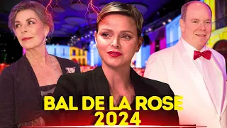 Rose Ball 2024 :🔴 Charlene of Monaco ABSENT, Albert, Caroline and Charlotte in the spotlight