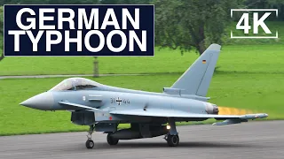 ✈ Eurofighter Typhoon ✈ of German Luftwaffe. Amazing Video in the Wonderful Alps