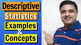 What is Descriptive Statistics ... [Examples and Concept - Mean Median Mode]