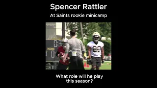 #Saints QB Spencer Rattler in action at rookie minicamp