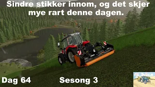 Let's Play Farming Simulator 22 Norsk Tor & Kevin's Nabo Serie Episode 64