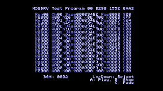 MDSDRV: a sound driver for Sega Mega Drive/Genesis. Contra: Hard Corps -Contra Overdrive