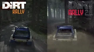 NEW Dirt Rally 2.0/Dirt Rally 1 Wales Direct Graphics Comparison (PS4)