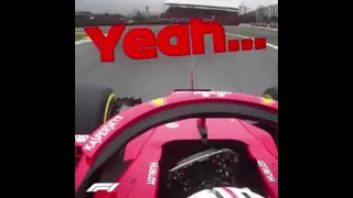 Sebastian Vettel - "There's something loose between my legs"