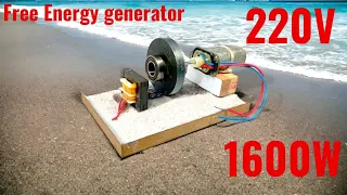 Build a 220V Power Generator! (Great for Beginners)