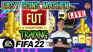 FIFA 22 LIVE 🔴 TRADING Coins machen ohne RISIKO 🤑 RIVALS FUT 22 Gameplay Live PS5 Pack Opening