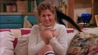 Rachel with the monkey - Friends Gag Reel