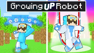 Nico GROWING UP as ROBOT in Minecraft!? - Parody Story(Cash,Shady, Zoey and Mia TV)