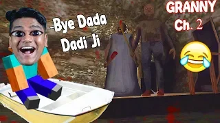 Dada Dadi ki Boat Chura Ke Bhag Gaya [Granny Ch.2 Sewer Ending]