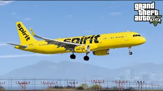 GTA 5 Plane Spotting Real Aircraft Engine Sounds Smoothest GTA5 Landings On YouTube