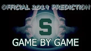 2019 MICHIGAN STATE SPARTANS SEASON PREDICTIONS & PREVIEW | GAME BY GAME