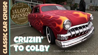 Hotrods and Beer, with Pacific Northwest Vibes - Let's watch em' cruising at Cruizin to Colby!