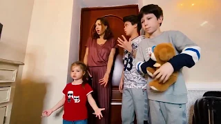 Екатерина Климова и её семья распаковывают матрас Blue Sleep Hybrid