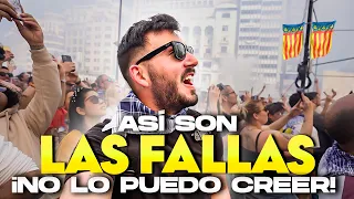 😨🔥 ESTO ES LO MÁS INCREÍBLE QUE HE VISTO EN ESPAÑA | FALLAS DE VALENCIA