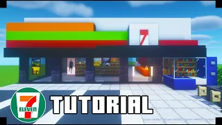 Minecraft Tutorial: How To Make A 7-Eleven Convenience Store