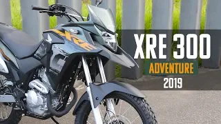 XRE 300 ADVENTURE 2019 - AVALIAÇÃO COMPLETA (Consumo, Painel, e Muito Mais)