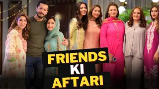 Ama k Ghar Friends ki Aftari | One Dish Aftari #sabafaisal #trending #viral #showbiz #love #vlog