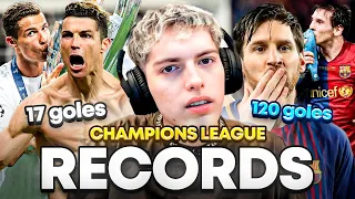 DAVOO XENEIZE REACCIONA A RECORDS IMPOSIBLES DE SUPERAR DE CR7 Y MESSI EN CHAMPIONS