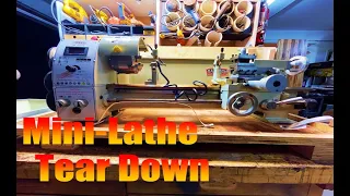 3 min Mini Lathe Tear down and set up