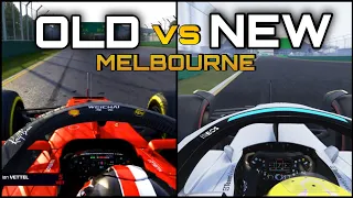 Old vs New Melbourne Track