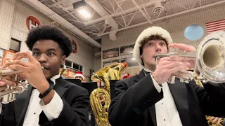 Sleigh Ride (but played by 2 trumpets)